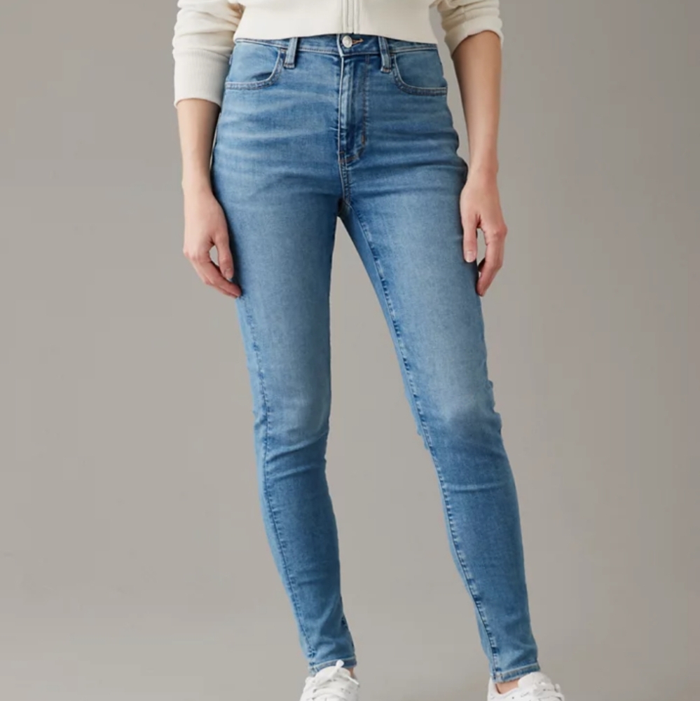 American Eagle Outfitters Blue Skinny Jeans